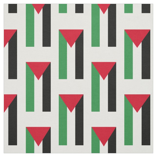 Tecido Bandeira de Palestina (Modelo)