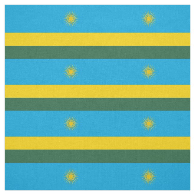 Tecido Bandeira de Ruanda (Modelo)