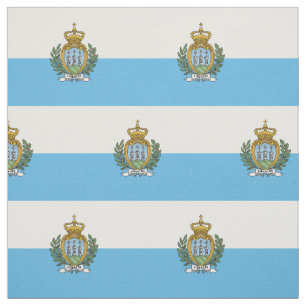 Tecido Bandeira de São Marinho