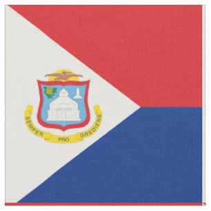 Tecido bandeira de Sint Maarten