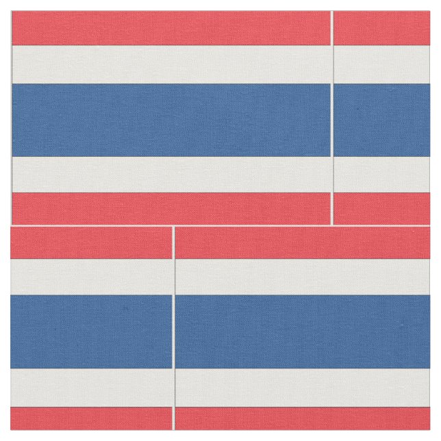 Tecido Bandeira de Tailândia (Detalhe)