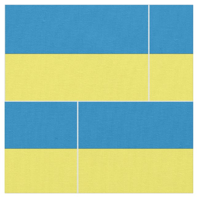 Tecido Bandeira de Ucrânia (Detalhe)