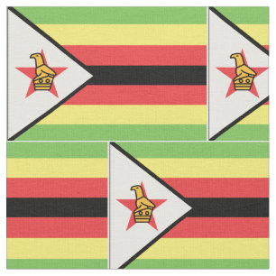 Tecido Bandeira de Zimbabwe
