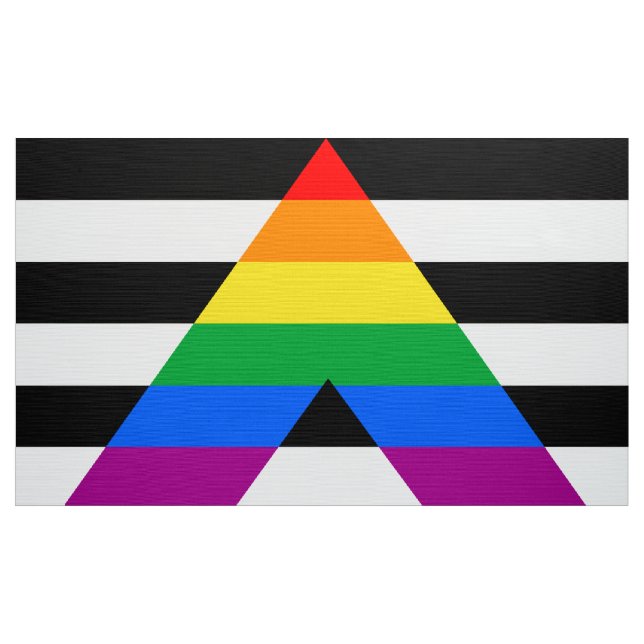 Tecido Bandeira do Aliado Heterossexual (Jarda)