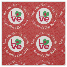 Tecido Bandeira do Bangladesh Heart Red LOVE