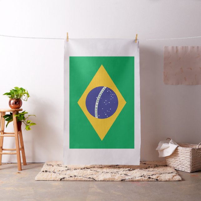 Tecido bandeira do Brasil (In Situ)