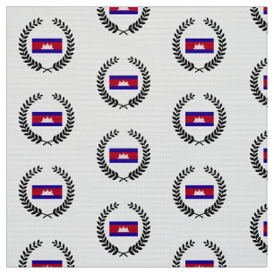 Tecido Bandeira do Camboja
