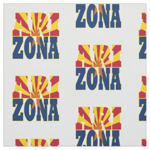 Tecido Bandeira do estado americano da arizona