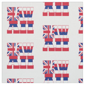 Tecido Bandeira do estado americano de Havaí