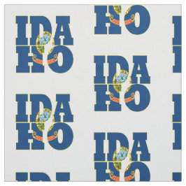 Tecido Bandeira do estado americano de Idaho