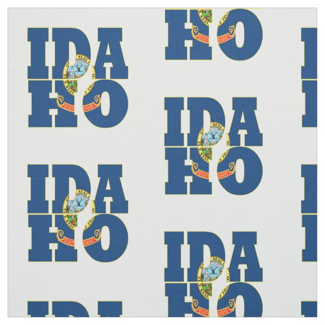 Tecido Bandeira do estado americano de Idaho (Modelo)