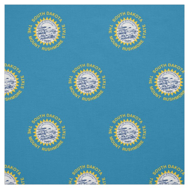 Tecido Bandeira do Estado de Dakota do Sul (Modelo)