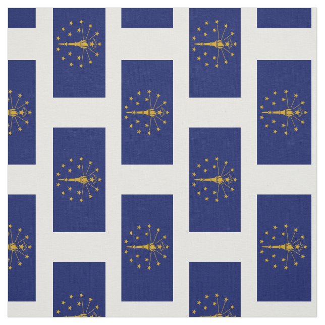 Tecido Bandeira do Estado de Indiana (Modelo)