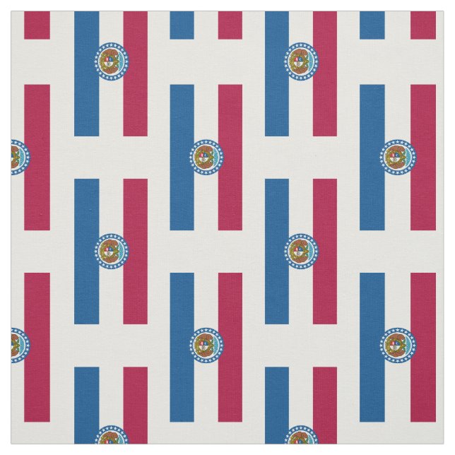 Tecido Bandeira do estado de Missouri (Modelo)