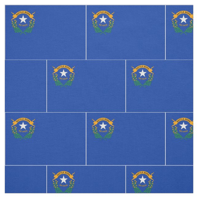 Tecido Bandeira do Estado de Nevada (Modelo)