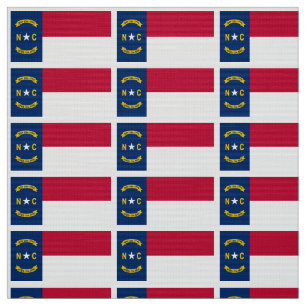 Tecido Bandeira do estado de North Carolina