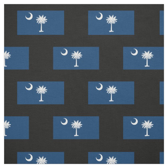 Tecido Bandeira do estado de South Carolina (Modelo)