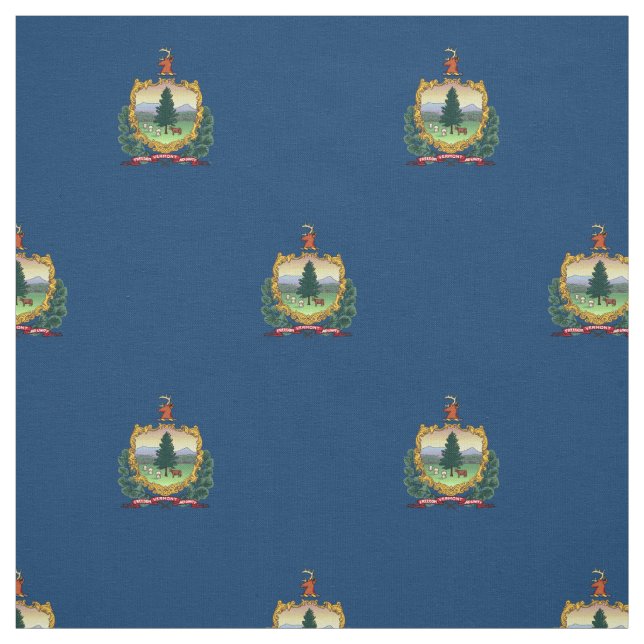 Tecido Bandeira do Estado de Vermont (Modelo)