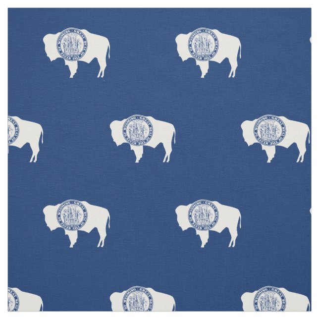 Tecido Bandeira do Estado de Wyoming (Modelo)