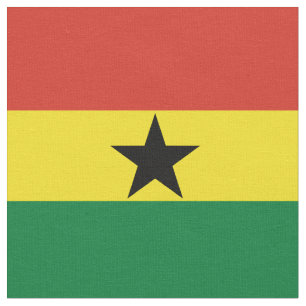 Tecido Bandeira do Gana