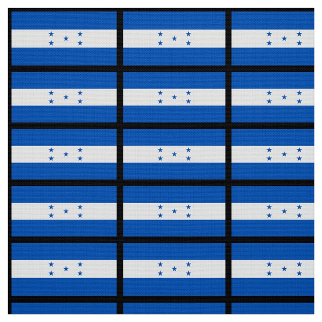 Tecido Bandeira do Honduran (Modelo)