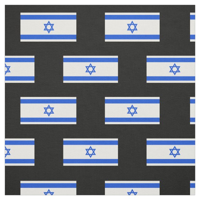 Tecido Bandeira do israelita (Modelo)