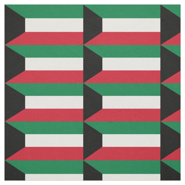 Tecido Bandeira do Kuwait (Modelo)