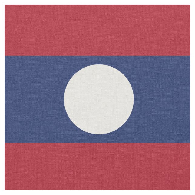 Tecido Bandeira do Laos (Detalhe)