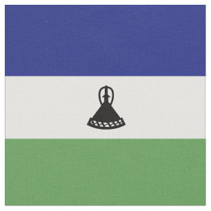 Tecido Bandeira do Lesoto