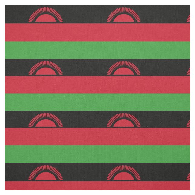 Tecido Bandeira do Malawi (Modelo)