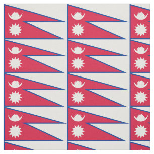 Tecido Bandeira do Nepal