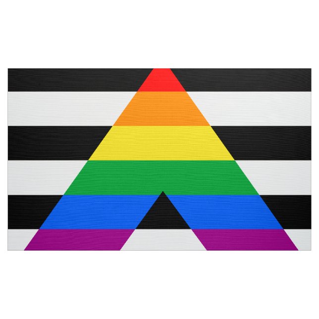 Tecido Bandeira do Orgulho Aliado (Jarda)