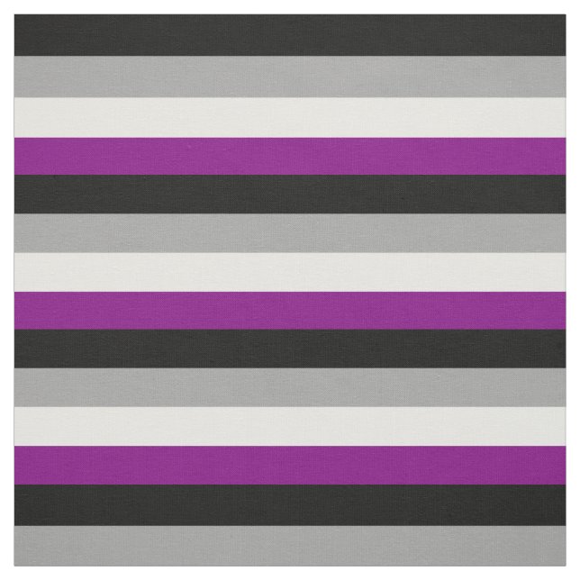 Tecido Bandeira do Orgulho Assexual (Modelo)