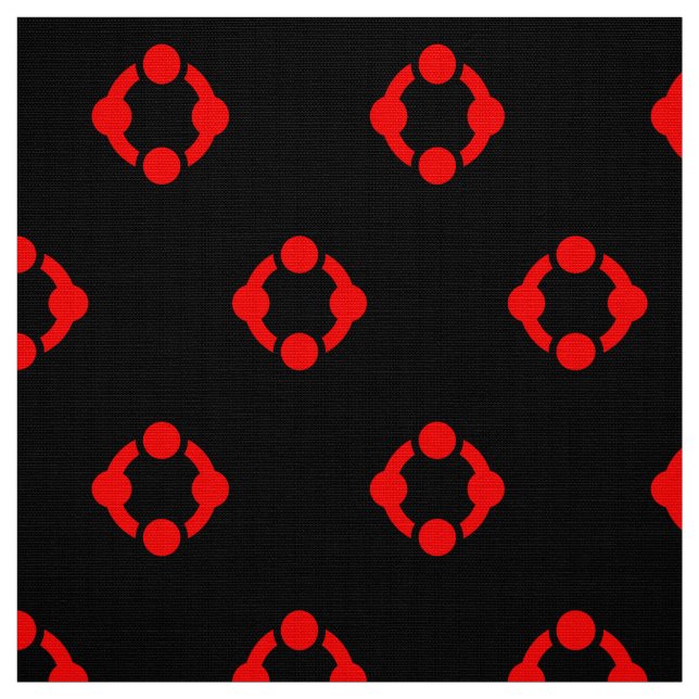 Tecido Bandeira do Orgulho de Nicho (Preta) (Modelo)