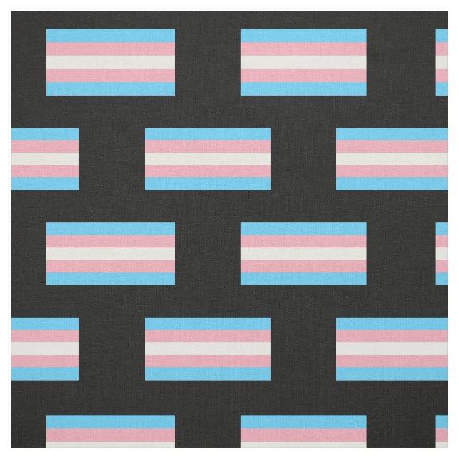 Tecido Bandeira do orgulho do Transgender (Modelo)