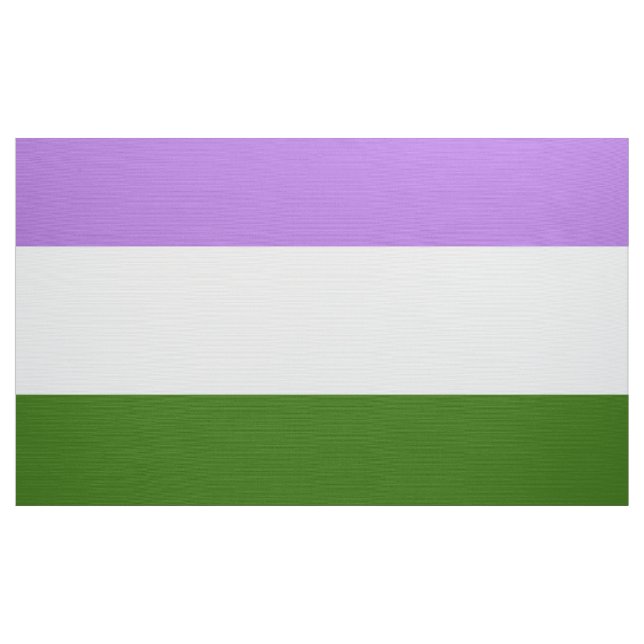 Tecido Bandeira do Orgulho Genderqueer (Jarda)