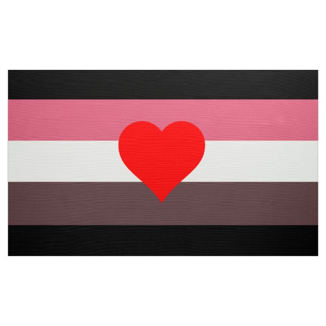 Tecido Bandeira do Orgulho Gordo (Jarda)