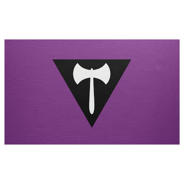 Tecido Bandeira do Orgulho Lésbico Machado Roxo (Jarda)