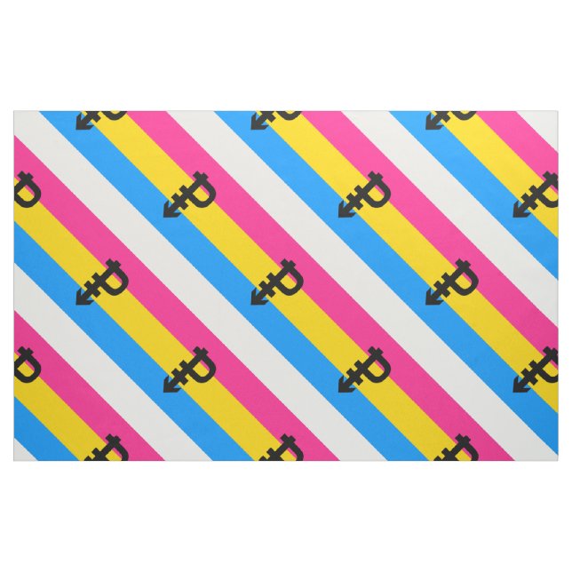 Tecido Bandeira do Orgulho Pansexual (Jarda)
