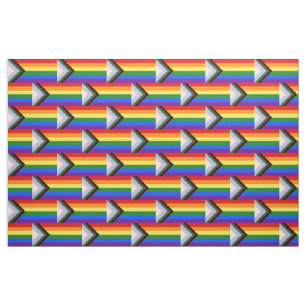 Tecido Bandeira do Orgulho Progressivo SlipperyJoe's seis