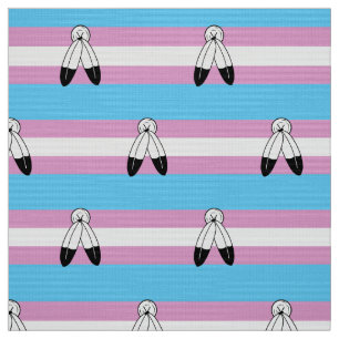 Tecido Bandeira do Orgulho Trans de Duas Espíritos