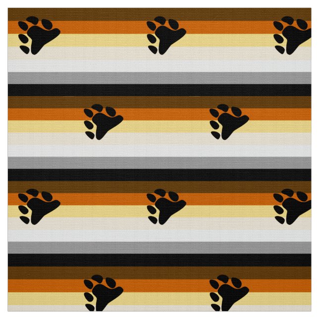 Tecido Bandeira do Orgulho Urso (Modelo)