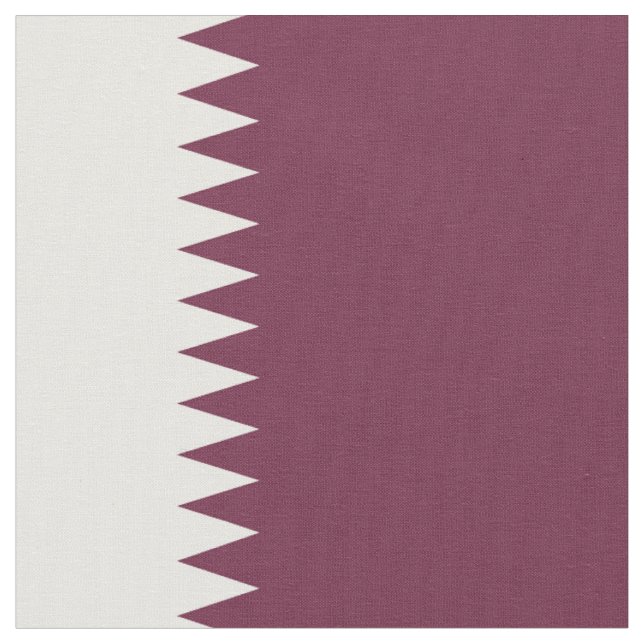 Tecido bandeira do Qatar (Detalhe)