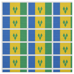 Tecido Bandeira do ST. Vincent