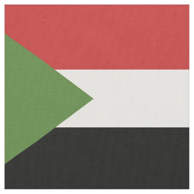 Tecido Bandeira do Sudão (Detalhe)