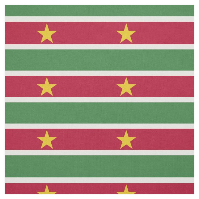Tecido Bandeira do Suriname (Modelo)