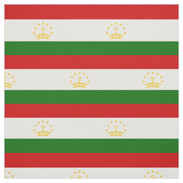 Tecido Bandeira do Tajiquistão (Modelo)