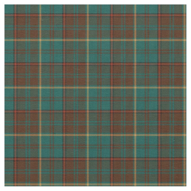 Tecido Bandeira do Tartan de Ontário Canadá (Detalhe)