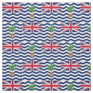 Tecido Bandeira do Território Britânico do Oceano Índico