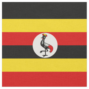 Tecido Bandeira do Uganda